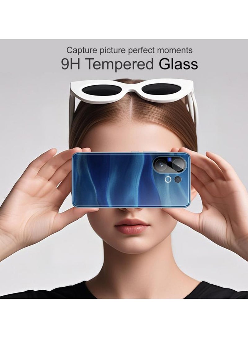 Vivo V60 5G Camera Lens Protector, Tempered Glass Camera Cover Screen Lens Shield Case Friendly Scratch Resistant Easy to Install, Tempered Glass Cover Camera Screen Protector with Lens Shield Protector, Case Lens for Vivo V60 5G. Real machine debugging accurate color accuracy - Image 3